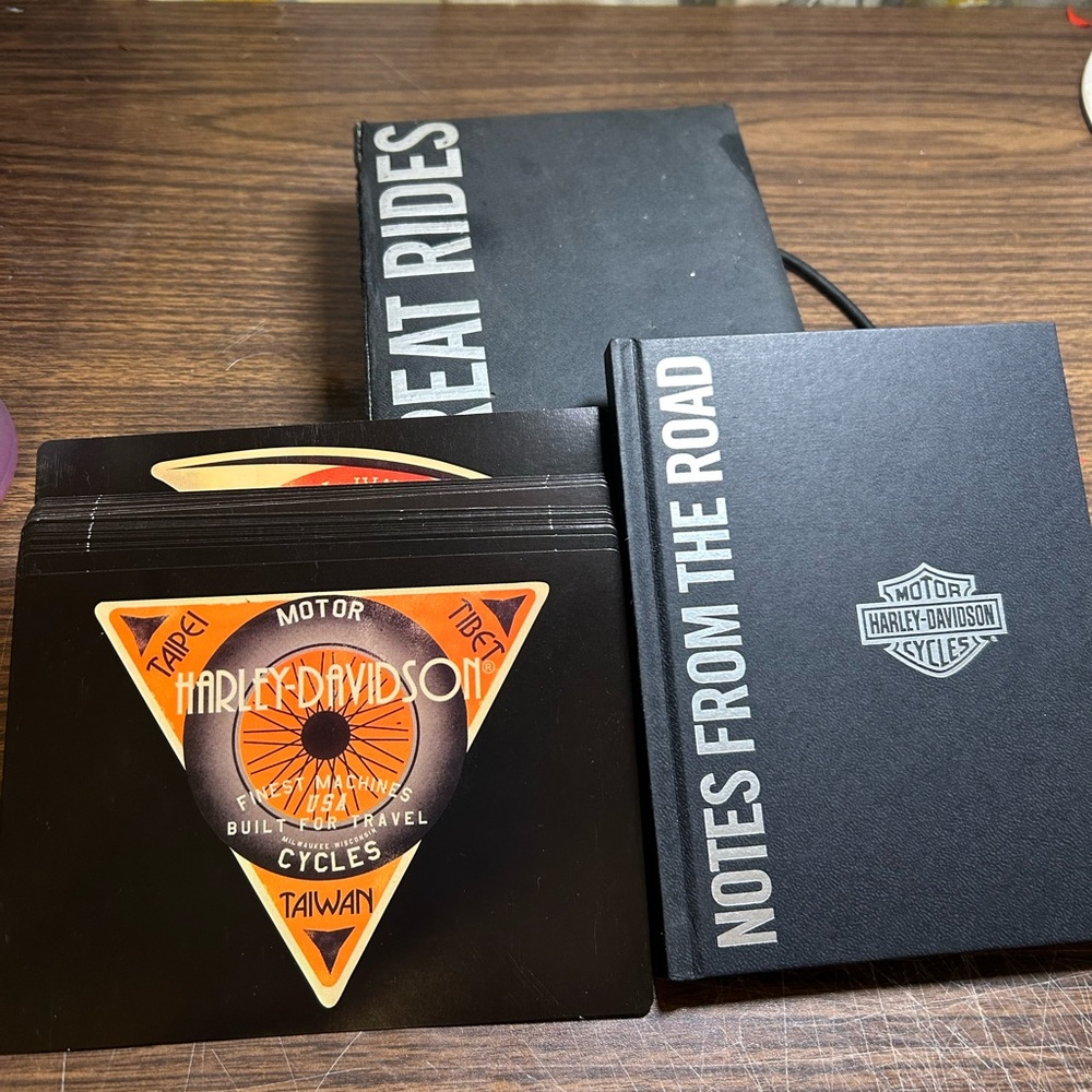 Harley-Davidson great rides journal & postcards